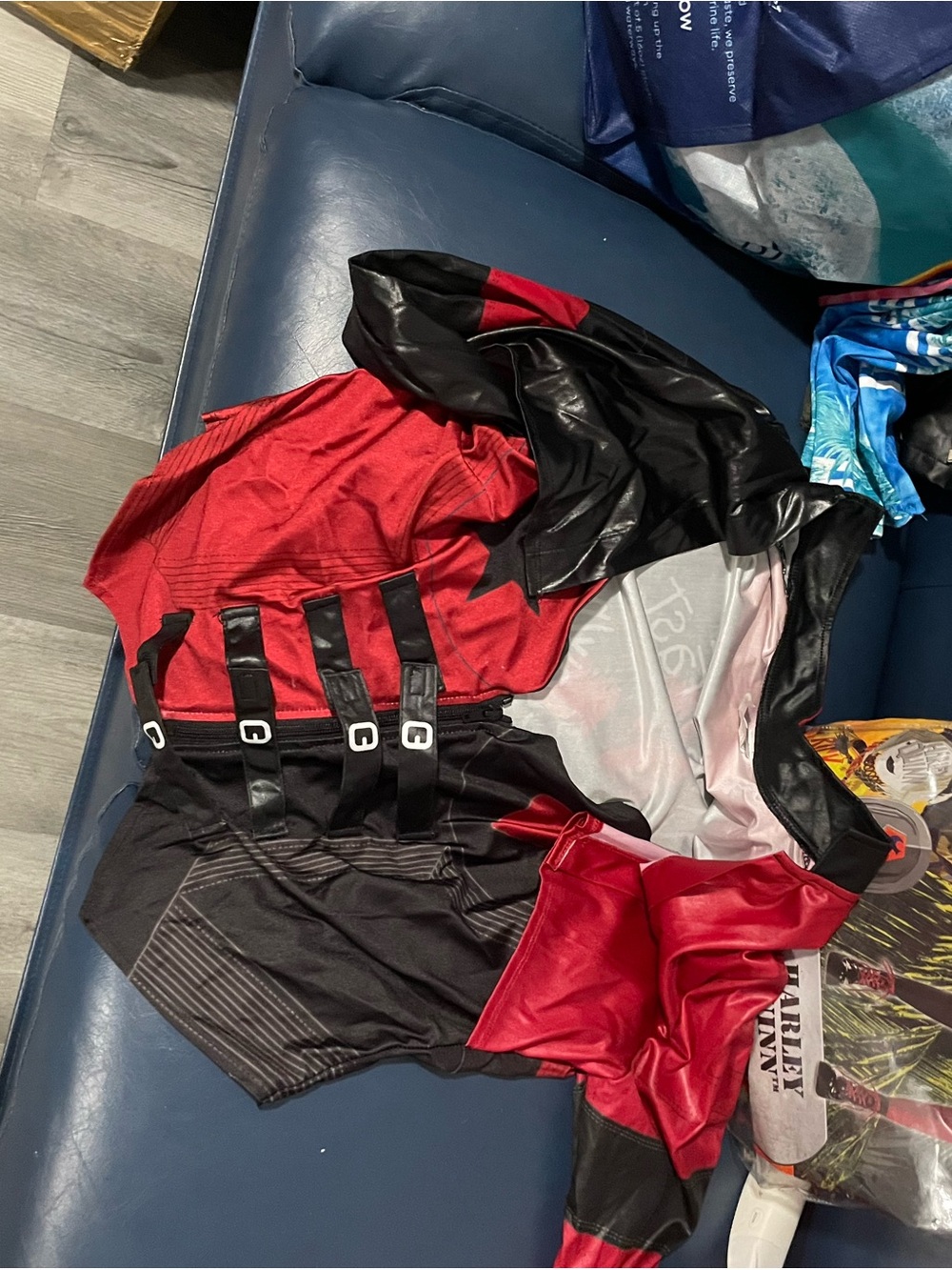 DC Comics Red and Black Women’s Superhero Jacket